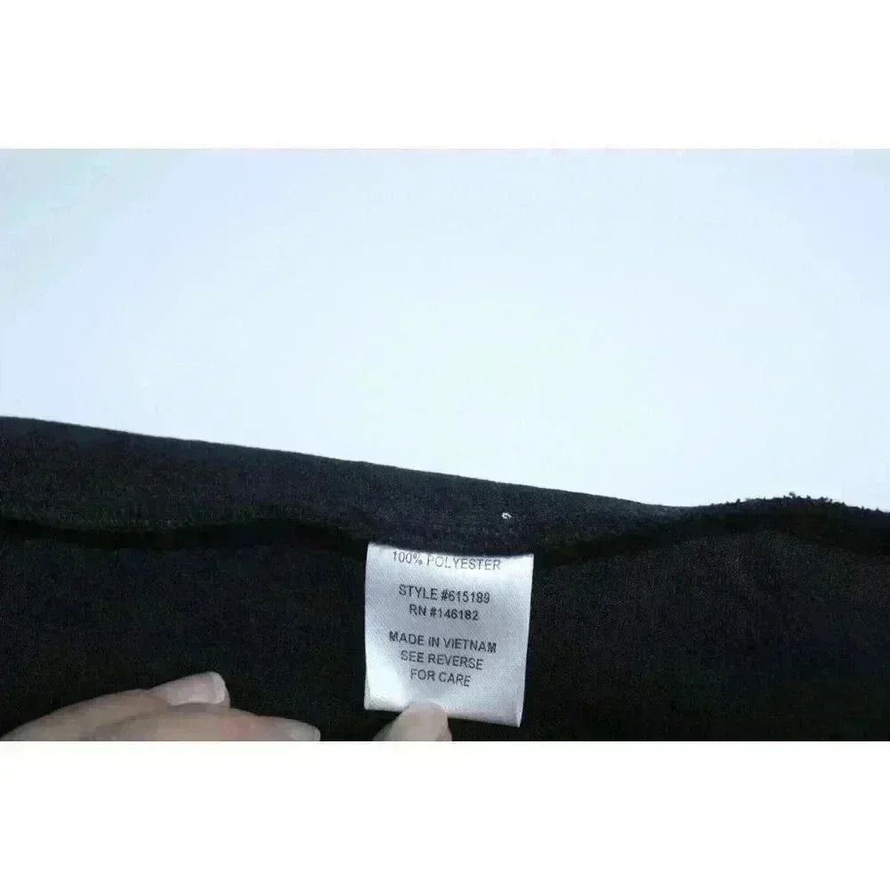 Relished Solid Black Opaqe Sheer Layered Women's Tank Top Size S - Picture 10 of 10